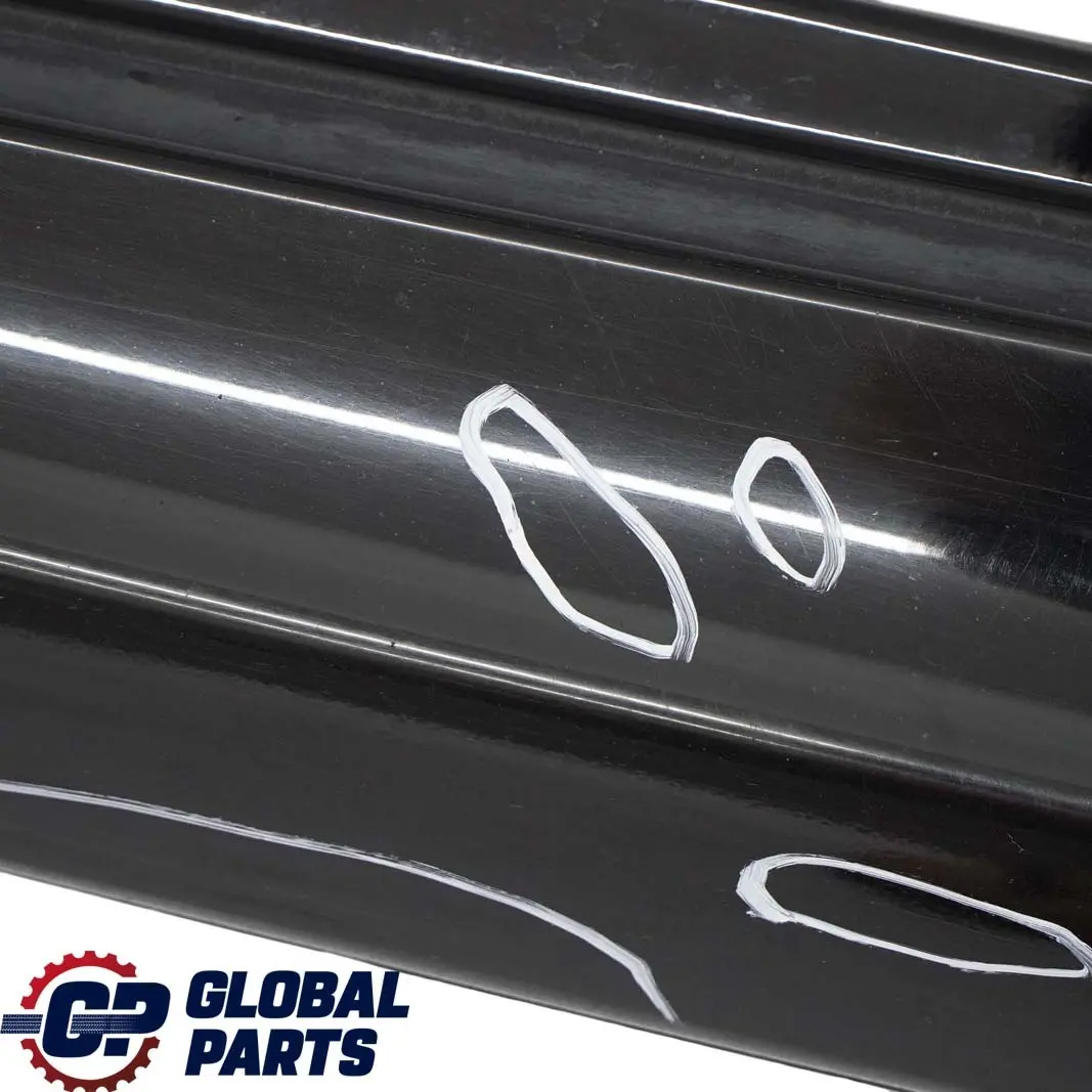 BMW 1 E81 E82 E88 2 Sill Strip Side Skirt Left N/S Schwarz 2 Black - 668 - SKU 0036143-SCH2 - Part number 0036143
