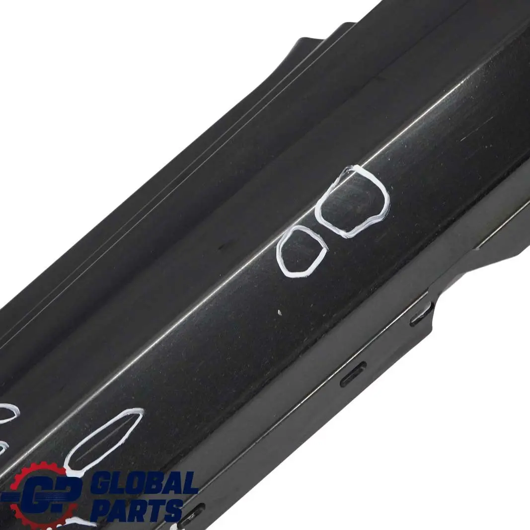 BMW 1 E81 E82 E88 2 Sill Strip Side Skirt Left N/S Schwarz 2 Black - 668 - SKU 0036143-SCH2 - Part number 0036143