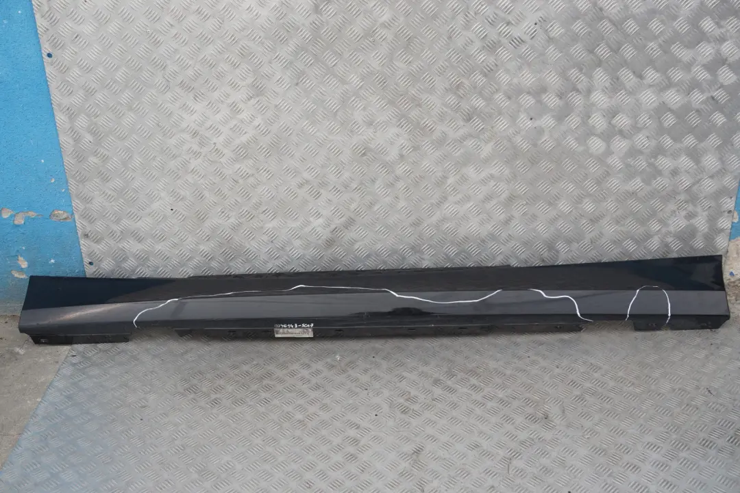BMW 1 E81 E82 Nakładka próg lewy schwarz II 668 - SKU 0036143-SCH7 - Numer Części 0036143