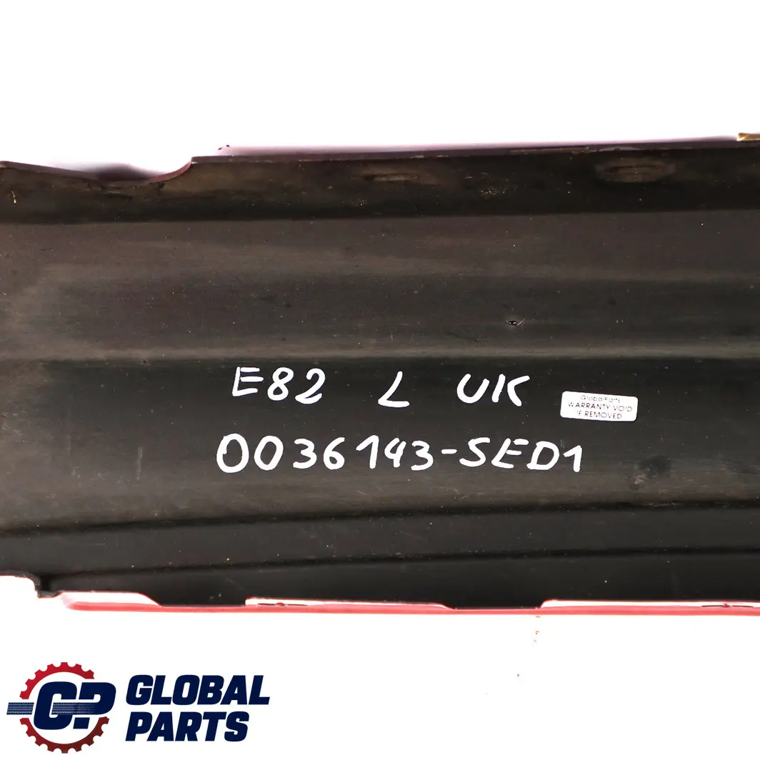 Sill Strip Skirt Left N/S Sedonarot Sedona Red - A79 to BMW 1 Series E81 E82 E88 with Part number 0036143 BMW 1 Series E81 E82 E88 Sill Strip Skirt Left N/S Sedonarot Sedona Red - A79 - SKU 0036143-SED1 - Part number 0036143