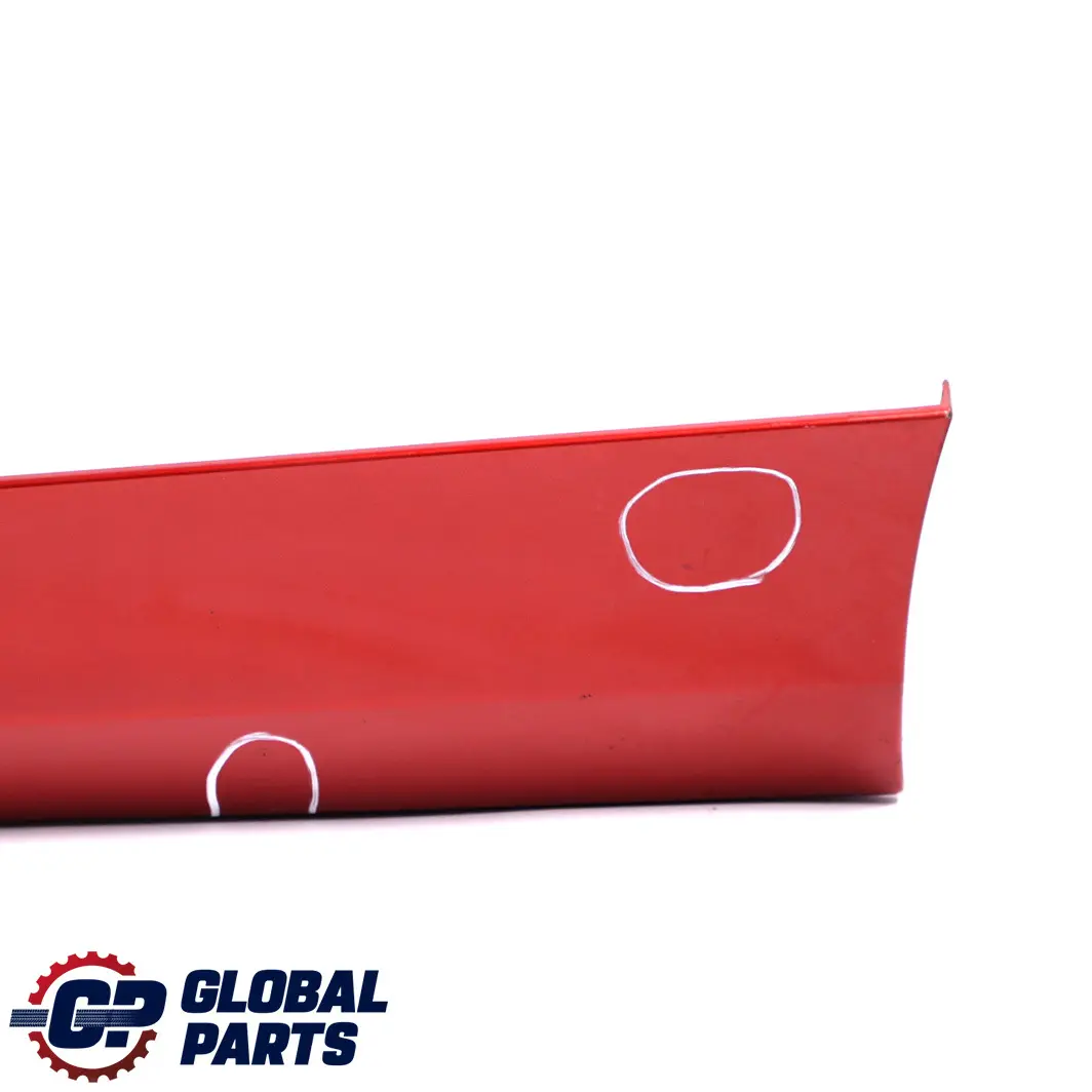 Sill Strip Skirt Left N/S Sedonarot Sedona Red - A79 to BMW 1 Series E81 E82 E88 with Part number 0036143 BMW 1 Series E81 E82 E88 Sill Strip Skirt Left N/S Sedonarot Sedona Red - A79 - SKU 0036143-SED1 - Part number 0036143