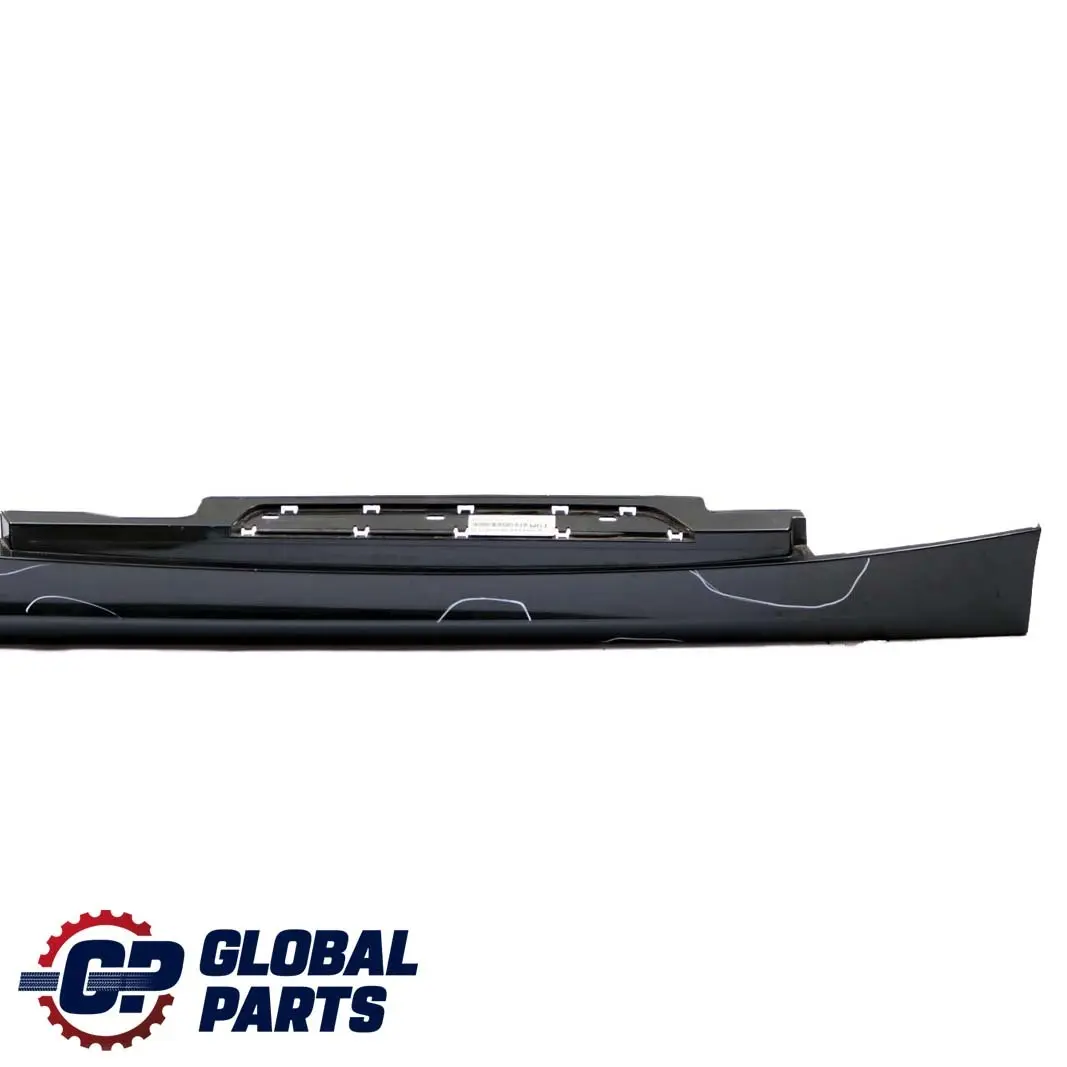 BMW E87 LCI E87N Cover Sill Strip Side Skirt Right O/S Black Sapphire Metallic - SKU 0036144-BS13 - Part number 0036144