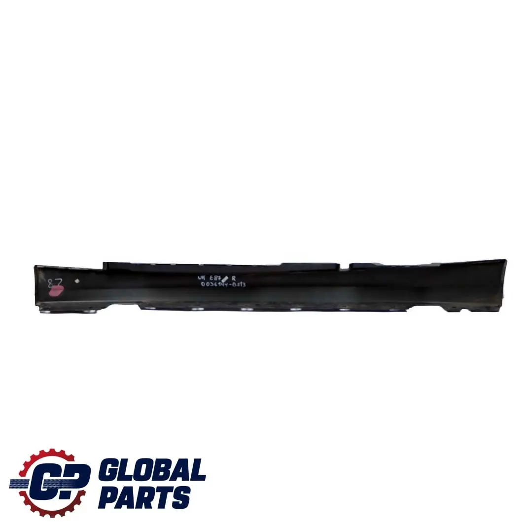 BMW E87 LCI E87N Cover Sill Strip Side Skirt Right O/S Black Sapphire Metallic - SKU 0036144-BS13 - Part number 0036144