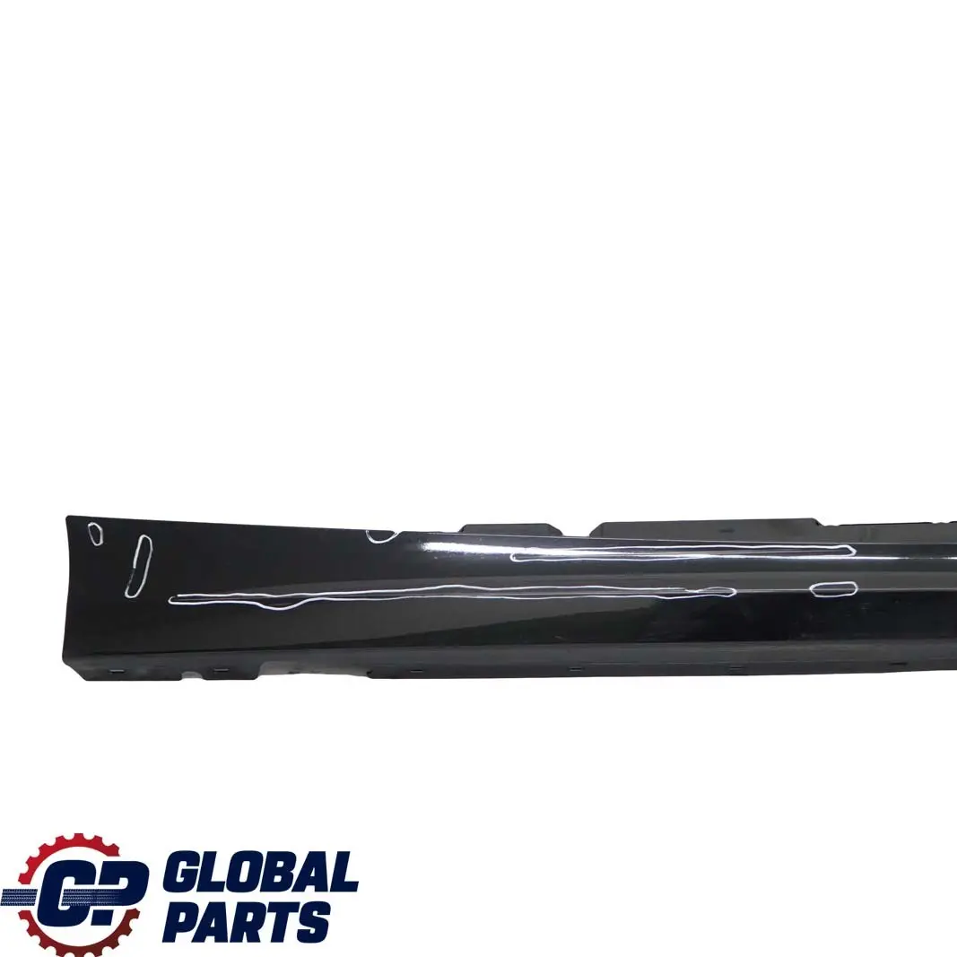 BMW 1 E87 LCI Sill Strip Side Skirt Right O/S Schwarz 2 Black - 668 - SKU 0036144-SCH1 - Part number 0036144