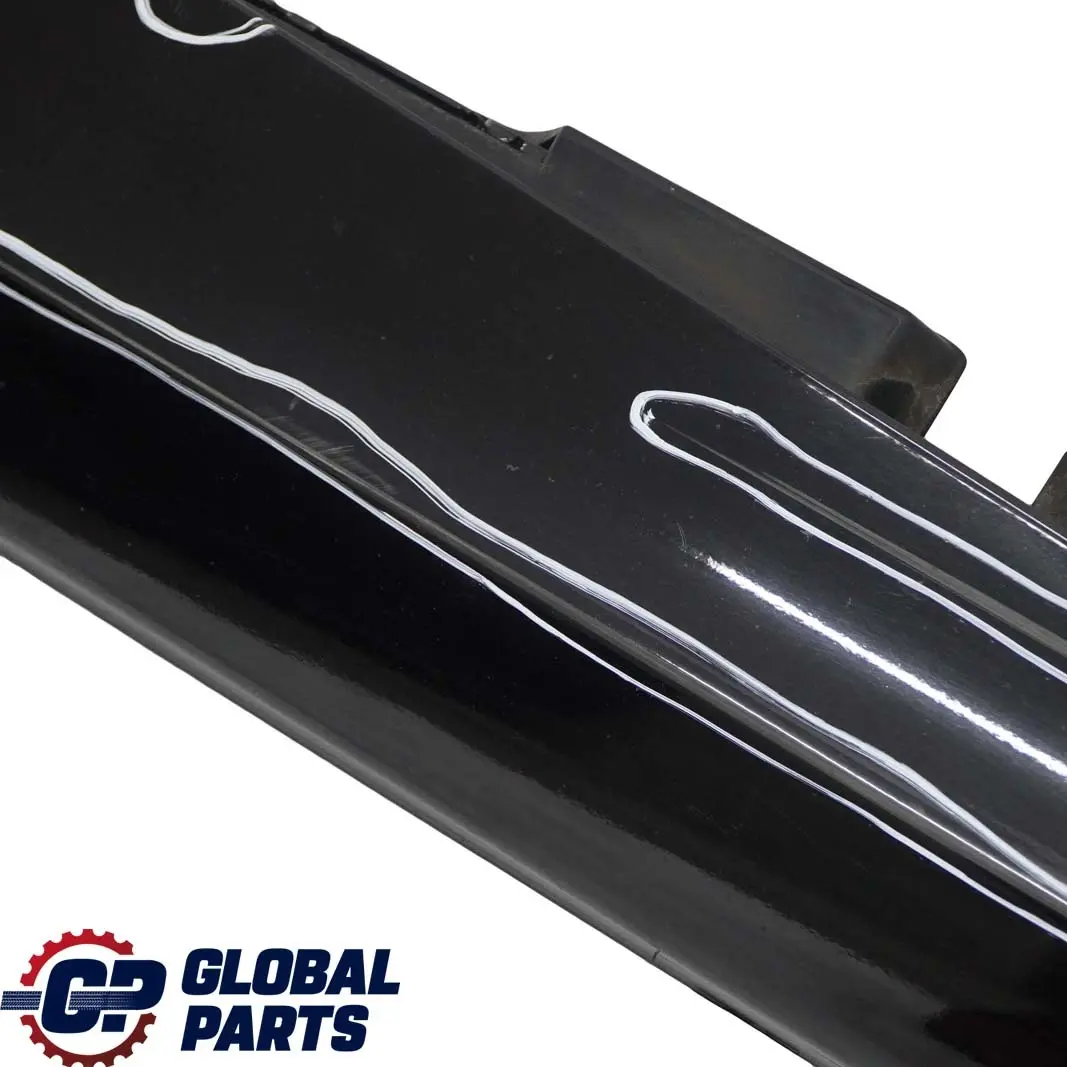 BMW 1 E87 LCI Sill Strip Side Skirt Right O/S Schwarz 2 Black - 668 - SKU 0036144-SCH1 - Part number 0036144