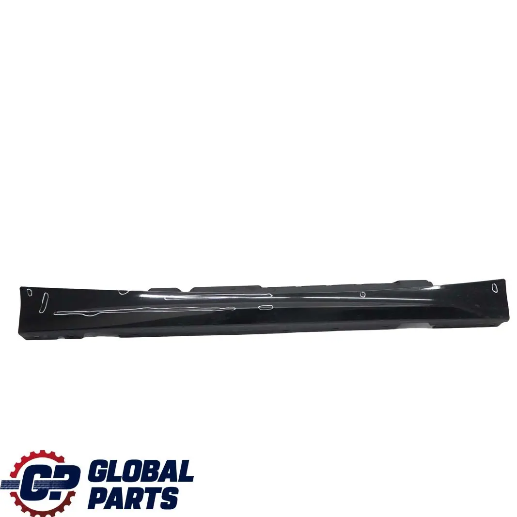 BMW 1 E87 LCI Sill Strip Side Skirt Right O/S Schwarz 2 Black - 668 - SKU 0036144-SCH1 - Part number 0036144