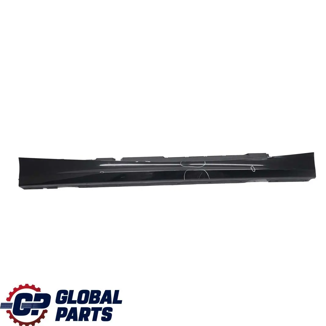 BMW E87 LCI 6 Sill Strip Faldon Lateral Derecho Schwarz 2 Negro - 668 - SKU 0036144-SCH6 - Número de pieza 0036144