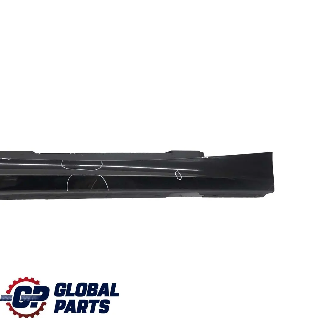 BMW E87 LCI Bas de Porte Couverture Seuil Droite Noir - 668 - SKU 0036144-SCH6 - Numéro de pièce 0036144