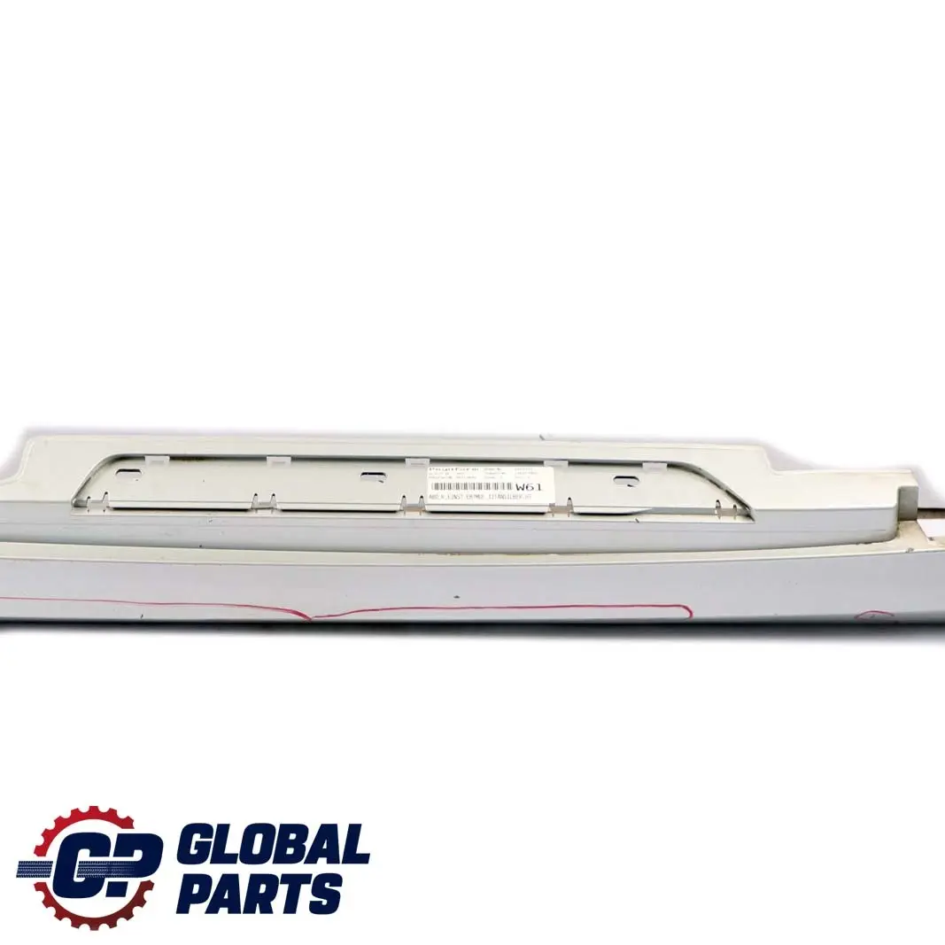 BMW 1 Series E87 LCI Cover Sill Strip Side Skirt Right O/S Titansilber Silver - SKU 0036144-TS5 - Part number 51770036144