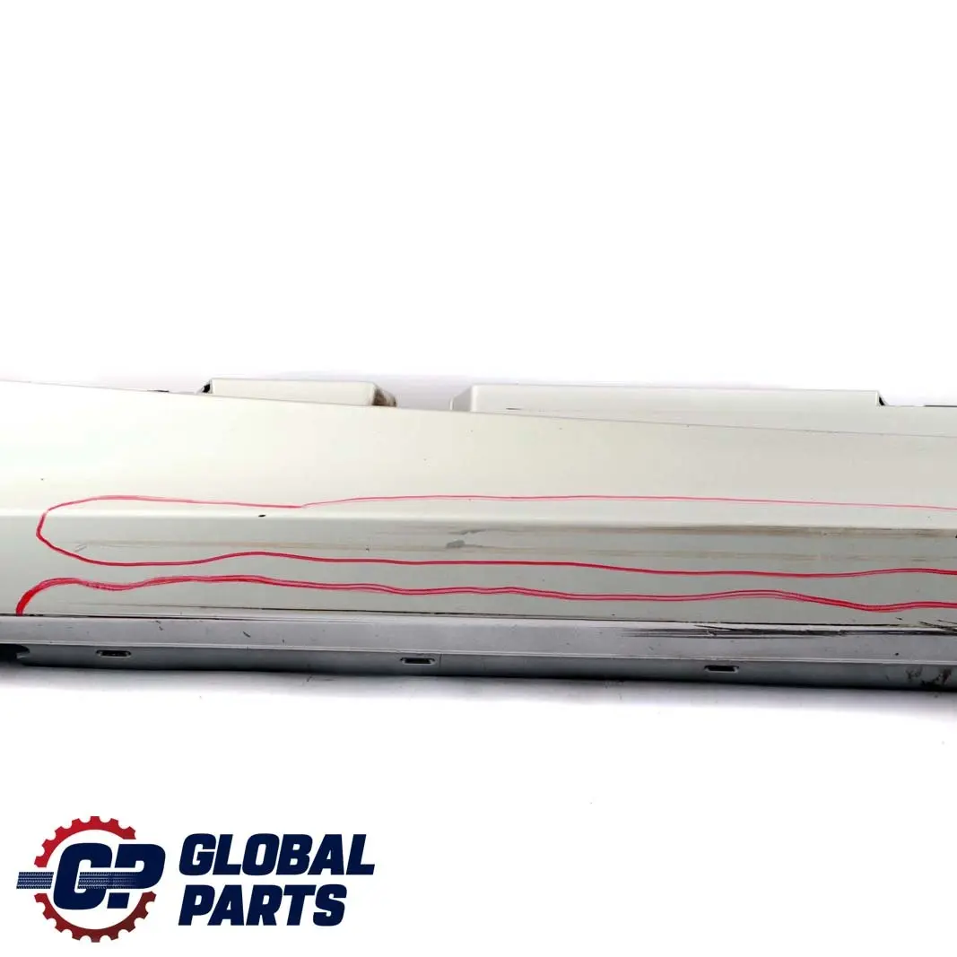 Sill Strip Side Skirt Right O/S Titansilber Silver to BMW 1 Series E87 LCI Cover with Part number 51770036144 BMW 1 Series E87 LCI Cover Sill Strip Side Skirt Right O/S Titansilber Silver - SKU 0036144-TS5 - Part number 51770036144
