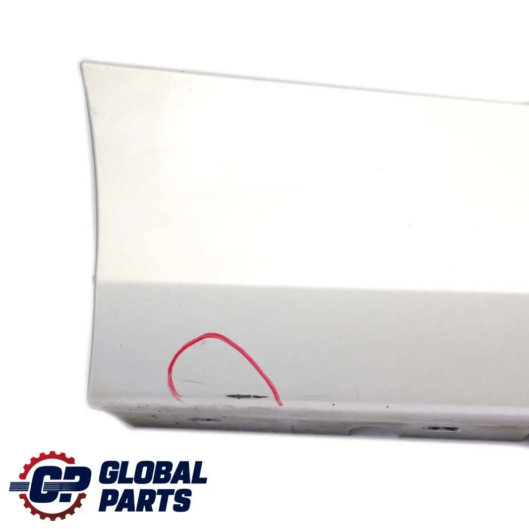 BMW 1 Series E87 LCI Cover Sill Strip Side Skirt Right O/S Titansilber Silver - SKU 0036144-TS5 - Part number 51770036144