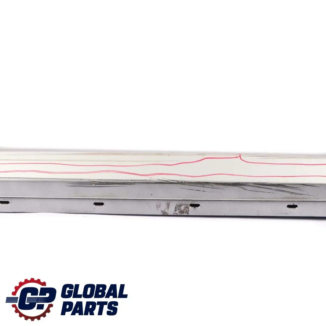 Sill Strip Side Skirt Right O/S Titansilber Silver to BMW 1 Series E87 LCI Cover with Part number 51770036144 BMW 1 Series E87 LCI Cover Sill Strip Side Skirt Right O/S Titansilber Silver - SKU 0036144-TS5 - Part number 51770036144