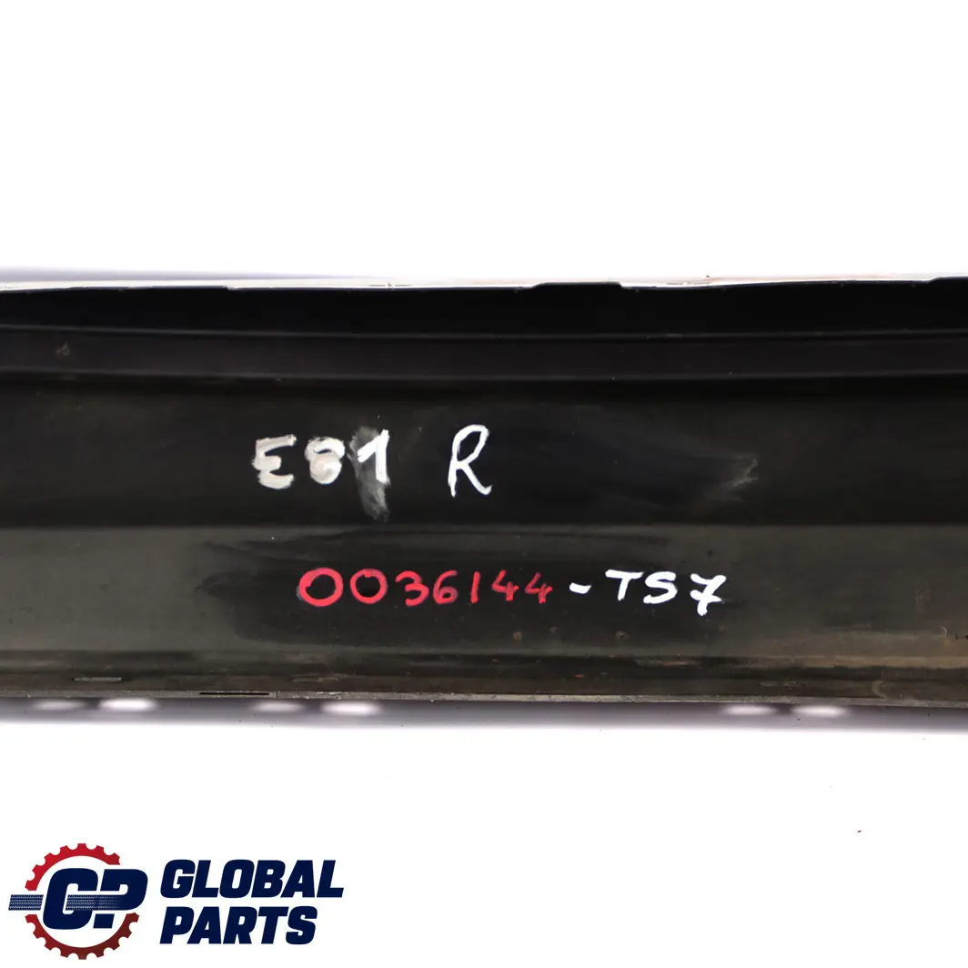  £*BMW 1 E87 LCI Cover Sill Strip Side Skirt Cover Right O/S Titansilber Silver - SKU 0036144-TS7 - Part number 51770036144