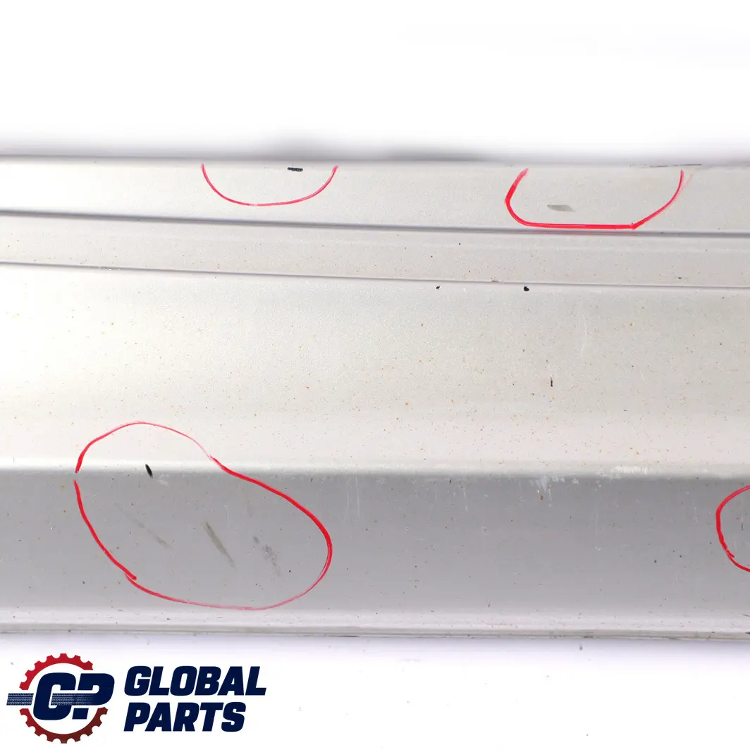  £*BMW 1 E87 LCI Cover Sill Strip Side Skirt Cover Right O/S Titansilber Silver - SKU 0036144-TS7 - Part number 51770036144