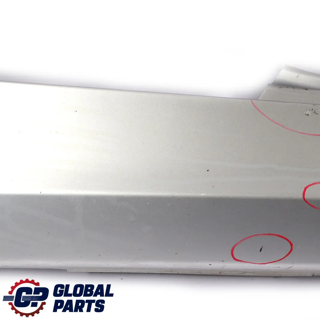  £*BMW 1 E87 LCI Cover Sill Strip Side Skirt Cover Right O/S Titansilber Silver - SKU 0036144-TS7 - Part number 51770036144