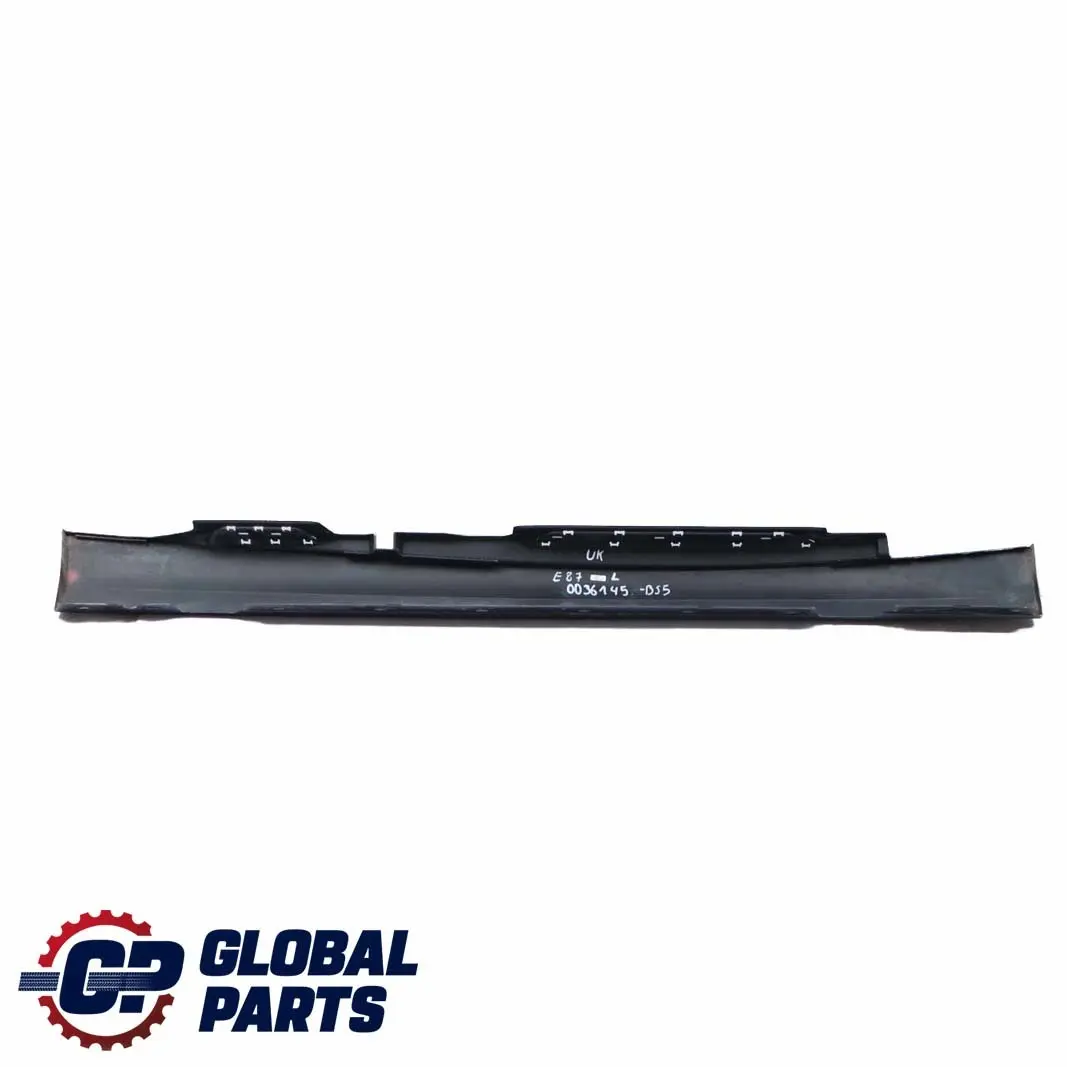 BMW 1 Series E87 LCI Sill Strip Side Skirt Left N/S Black Sapphire Metallic - SKU 0036145-BS5 - Part number 0036145