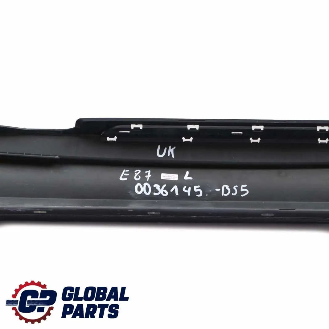 BMW 1 Series E87 LCI Sill Strip Side Skirt Left N/S Black Sapphire Metallic - SKU 0036145-BS5 - Part number 0036145