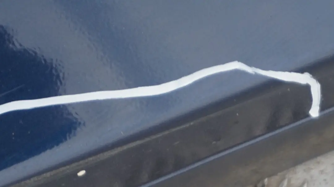BMW E87N LCI Sill strip side skirt left Tiefseeblau Deep Sea Blu - SKU 0036145-DSB1 - Número de pieza 0036145