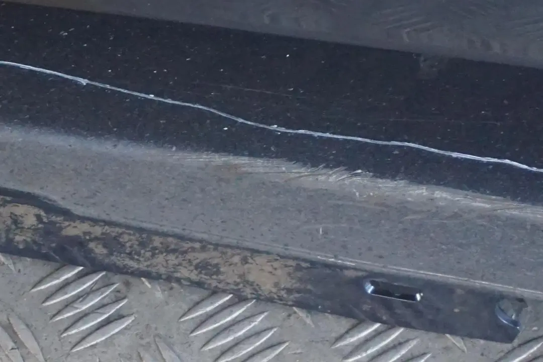 BMW 1 E87 LCI Sill Strip Side Skirt Left N/S Tiefseeblau Deep Sea Blue A76 - SKU 0036145-DSB2 - Part number 0036145