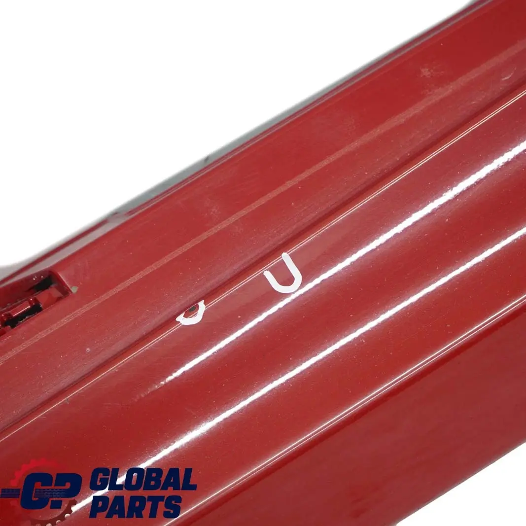 BMW 1 E87 LCI Schwellerleiste Blende Schweller Links Karmesinrot Rot - A61 - SKU 0036145-KAR2 - Teilenummer 0036145