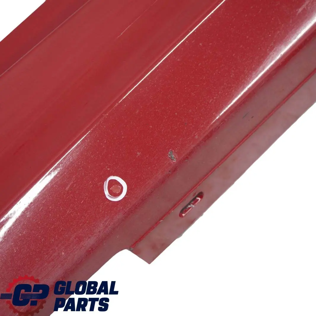 BMW 1 E87 LCI Schwellerleiste Blende Schweller Links Karmesinrot Rot - A61 - SKU 0036145-KAR2 - Teilenummer 0036145