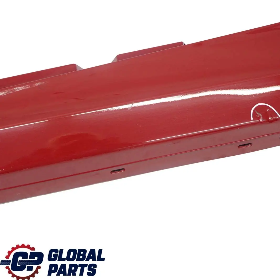 BMW E87 LCI 5 Listello Portiera Apertura Gonna SX Rosso-Cremisi Rosso - A61 - SKU 0036145-KAR5 - Numero di parte 0036145