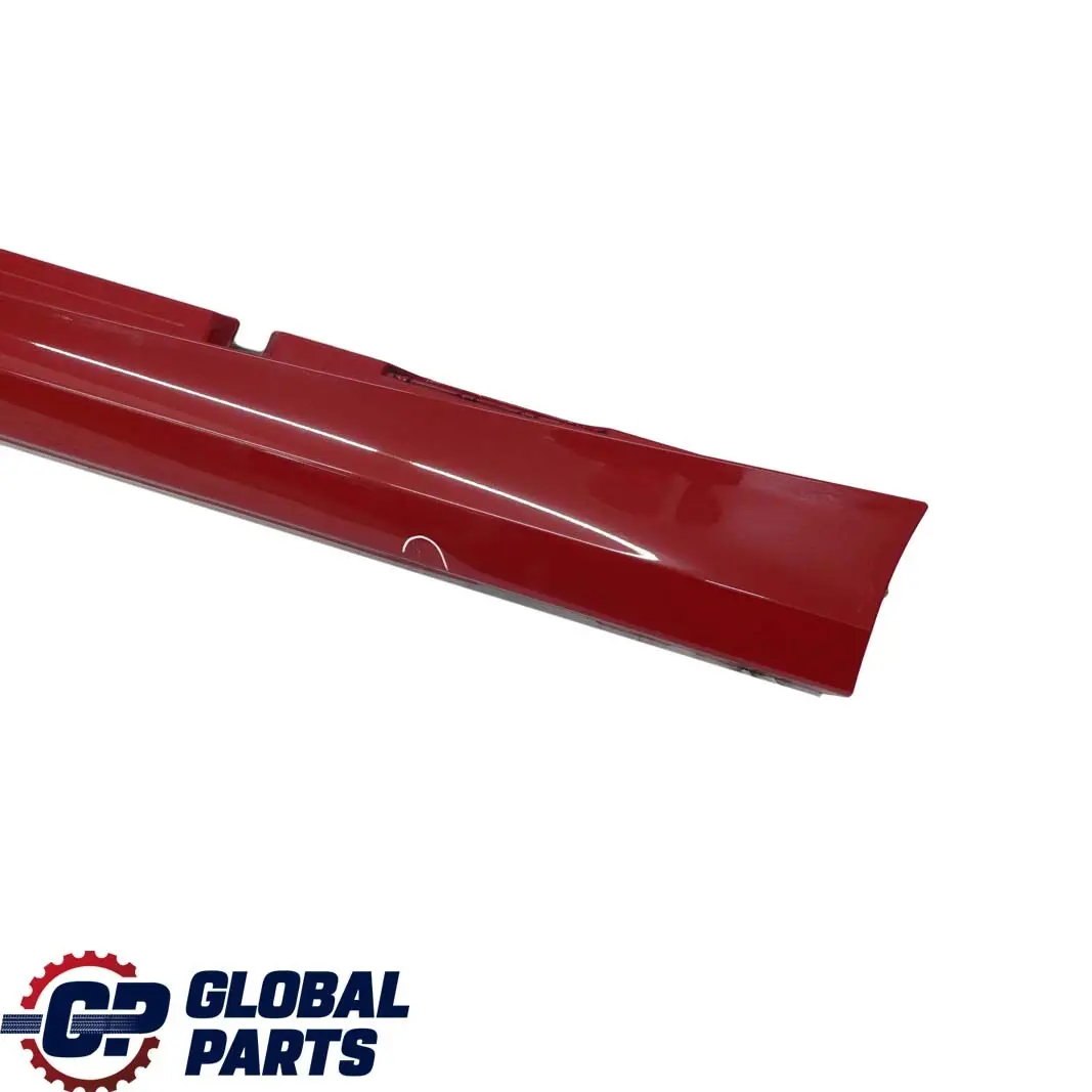 BMW E87 LCI 5 Listello Portiera Apertura Gonna SX Rosso-Cremisi Rosso - A61 - SKU 0036145-KAR5 - Numero di parte 0036145