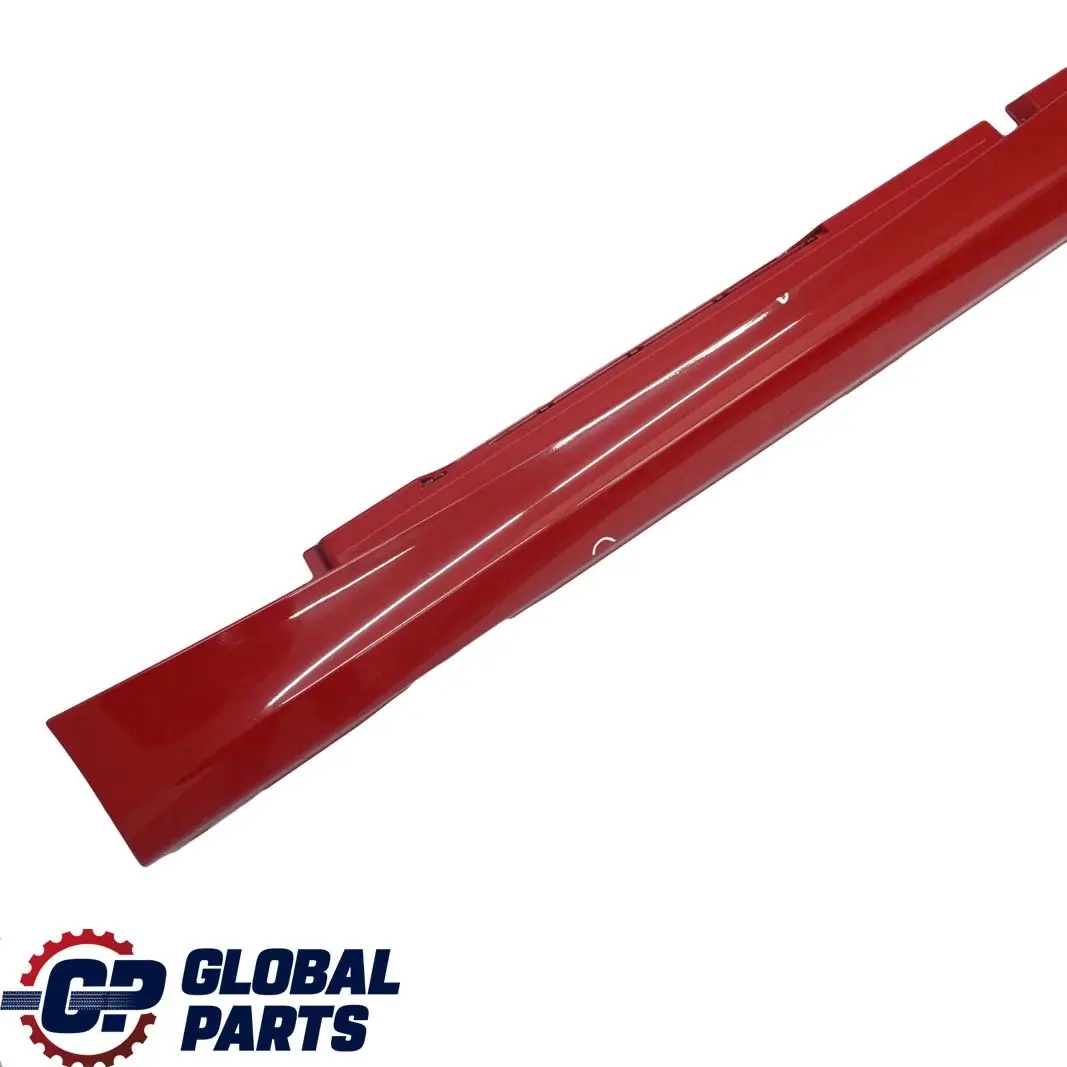 BMW E87 LCI 5 Listello Portiera Apertura Gonna SX Rosso-Cremisi Rosso - A61 - SKU 0036145-KAR5 - Numero di parte 0036145
