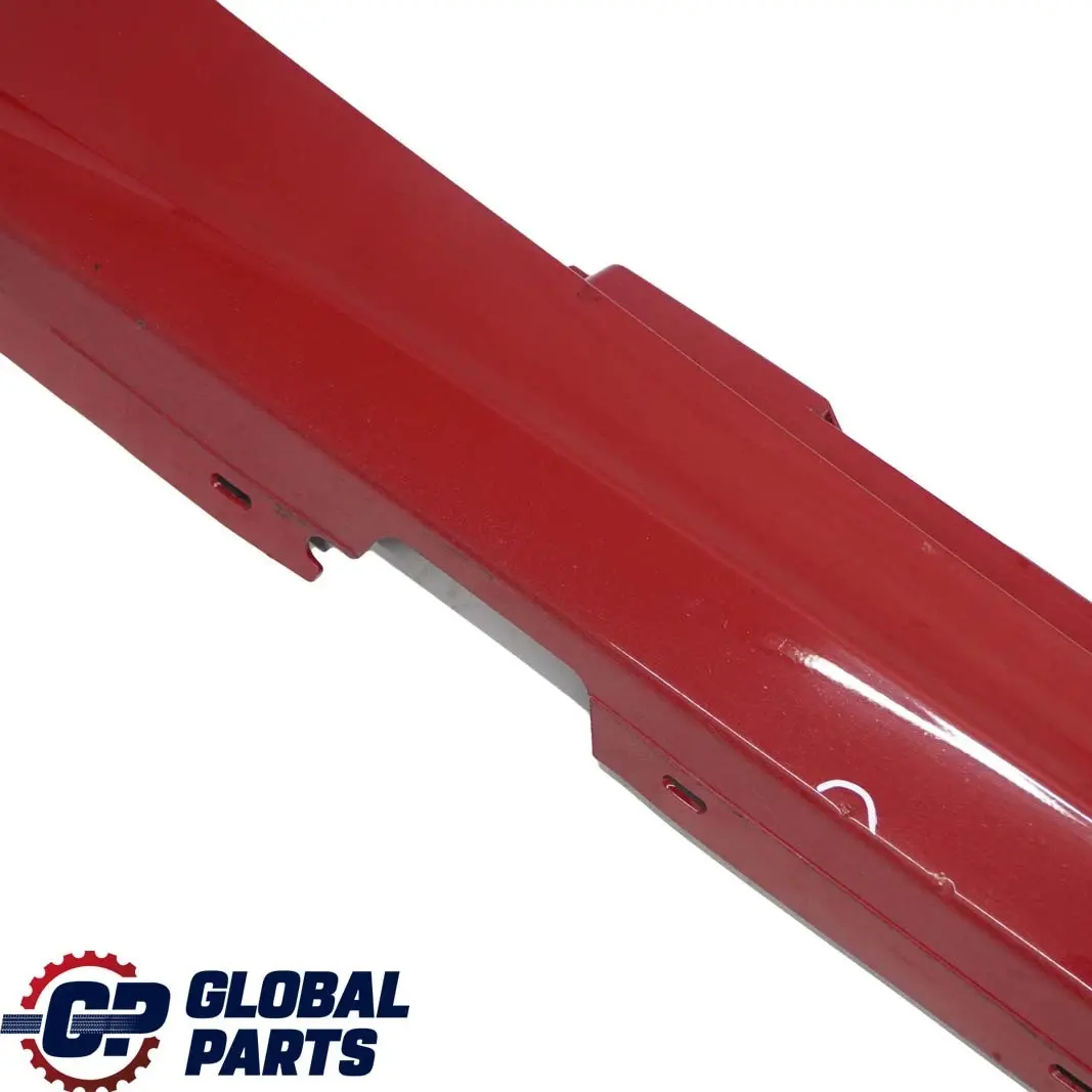 BMW E87 LCI 5 Listello Portiera Apertura Gonna SX Rosso-Cremisi Rosso - A61 - SKU 0036145-KAR5 - Numero di parte 0036145