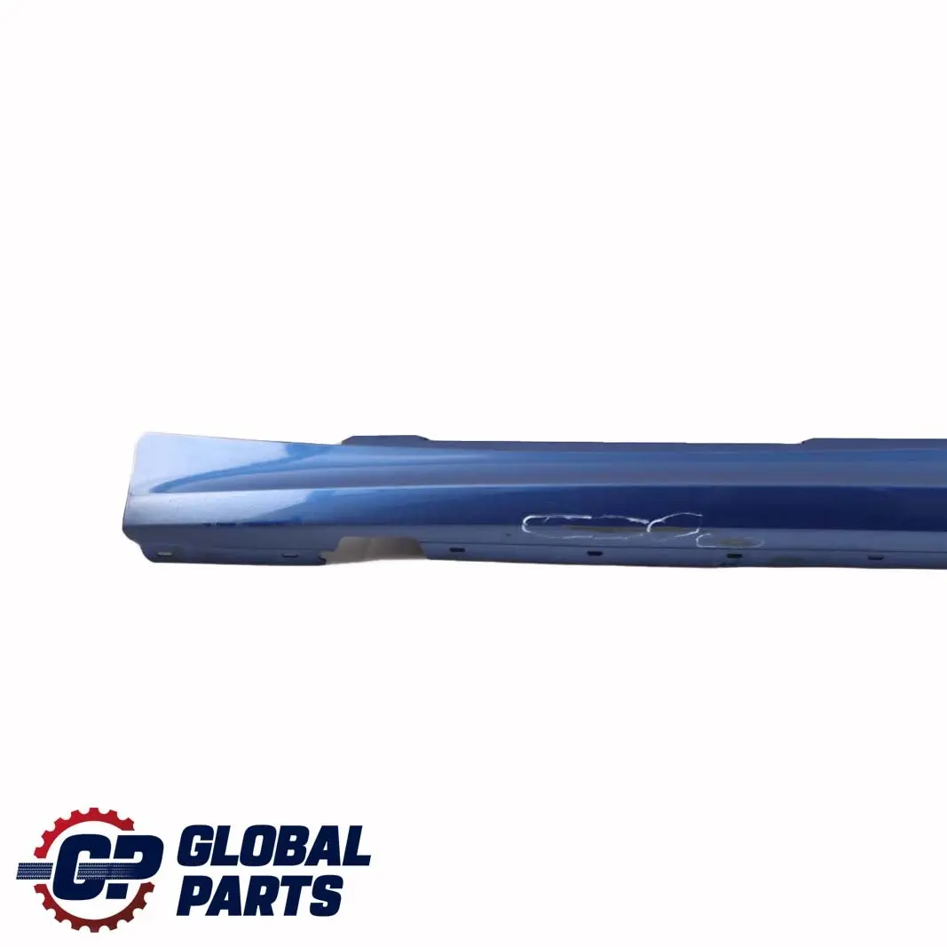 BMW E87N E87 LCI Baguette seuil Jupe latérale gauche Montego Blue - A51 - SKU 0036145-MTB3 - Numéro de pièce 0036145