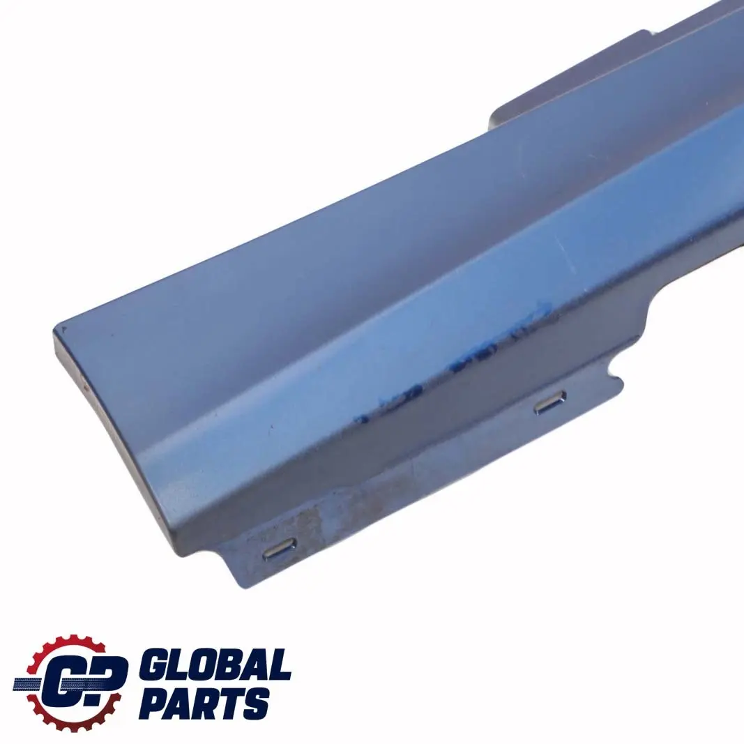 BMW E87N E87 LCI Baguette seuil Jupe latérale gauche Montego Blue - A51 - SKU 0036145-MTB3 - Numéro de pièce 0036145