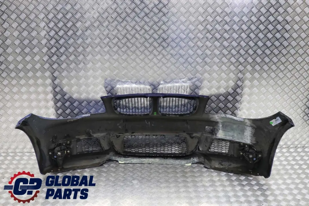  *BMW 1 E82 E88 M Sport Paket Stossfänger Vorn Le Mans Blau Metallic - 381 - SKU 0036219-LMB - Teilenummer 0036219