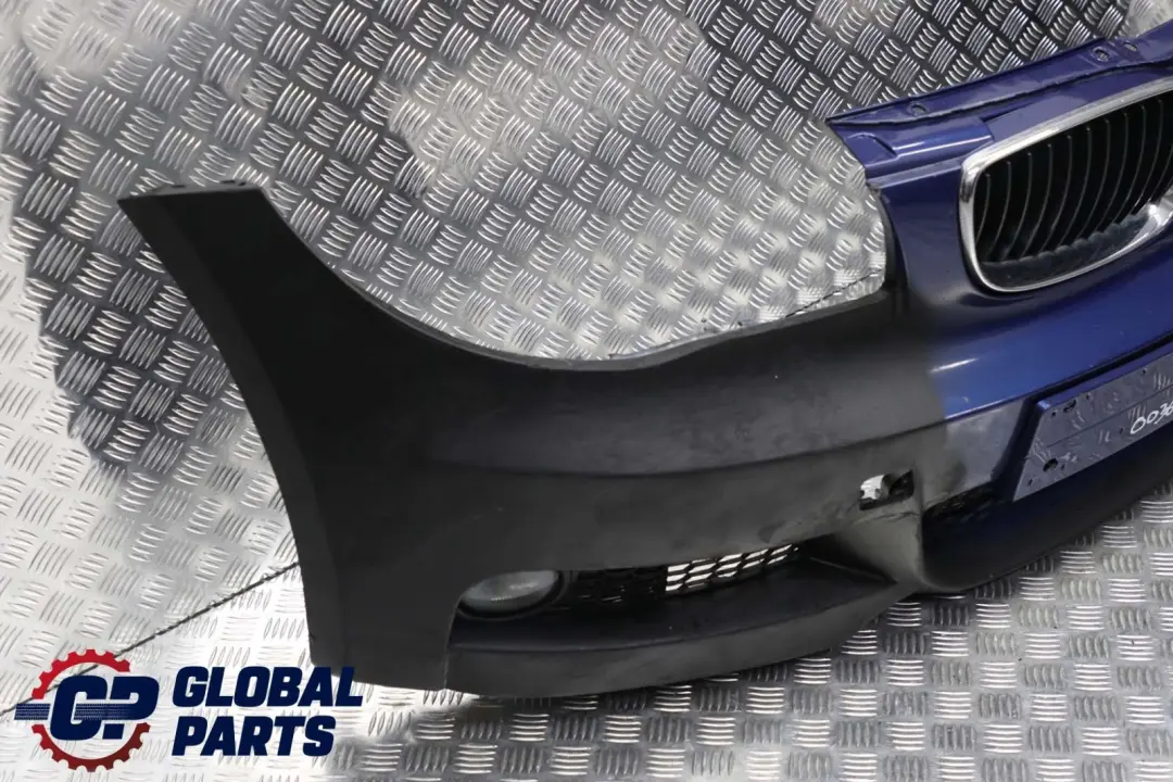  *BMW 1 E82 E88 M Sport Paket Stossfänger Vorn Le Mans Blau Metallic - 381 - SKU 0036219-LMB - Teilenummer 0036219