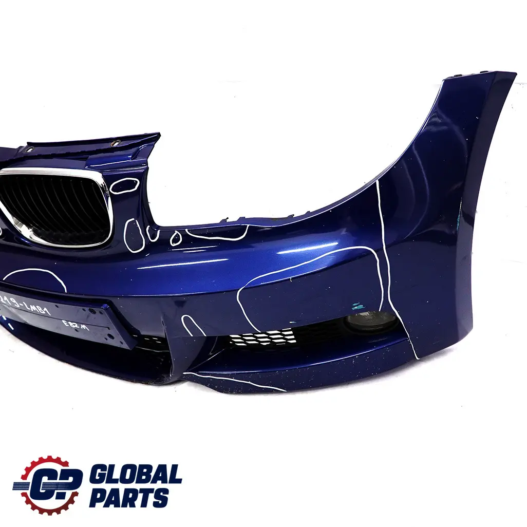 BMW 1 E82 E88 M Sport Paket 1 Stossfänger Vorn Le Mans Blau Metallic - 381 - SKU 0036219-LMB1 - Teilenummer 0036219