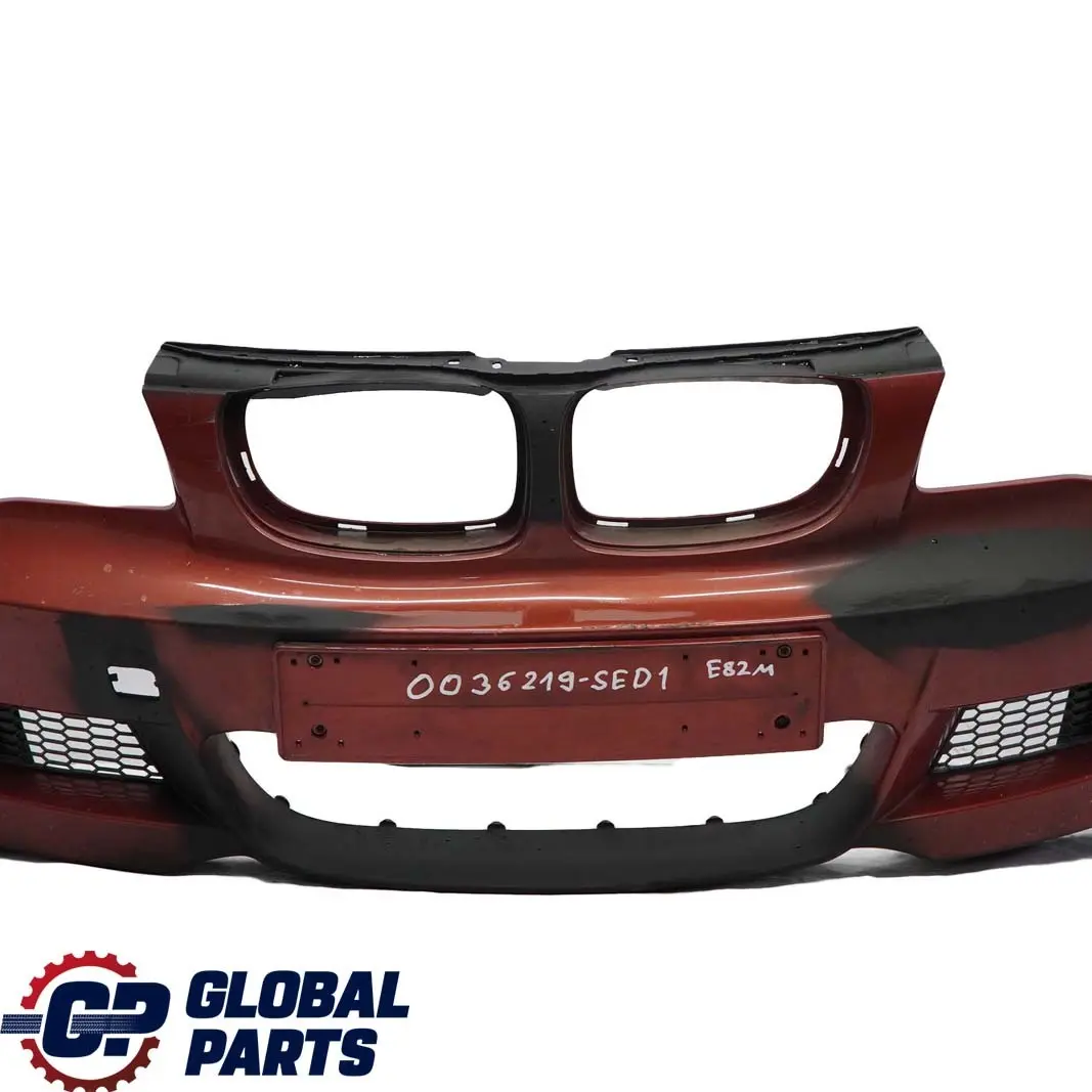 BMW 1 E82 E88 1 M Sport Front Bumper Trim Panel Sedonarot Red Metallic - A79 - SKU 0036219-SED1 - Part number 0036219