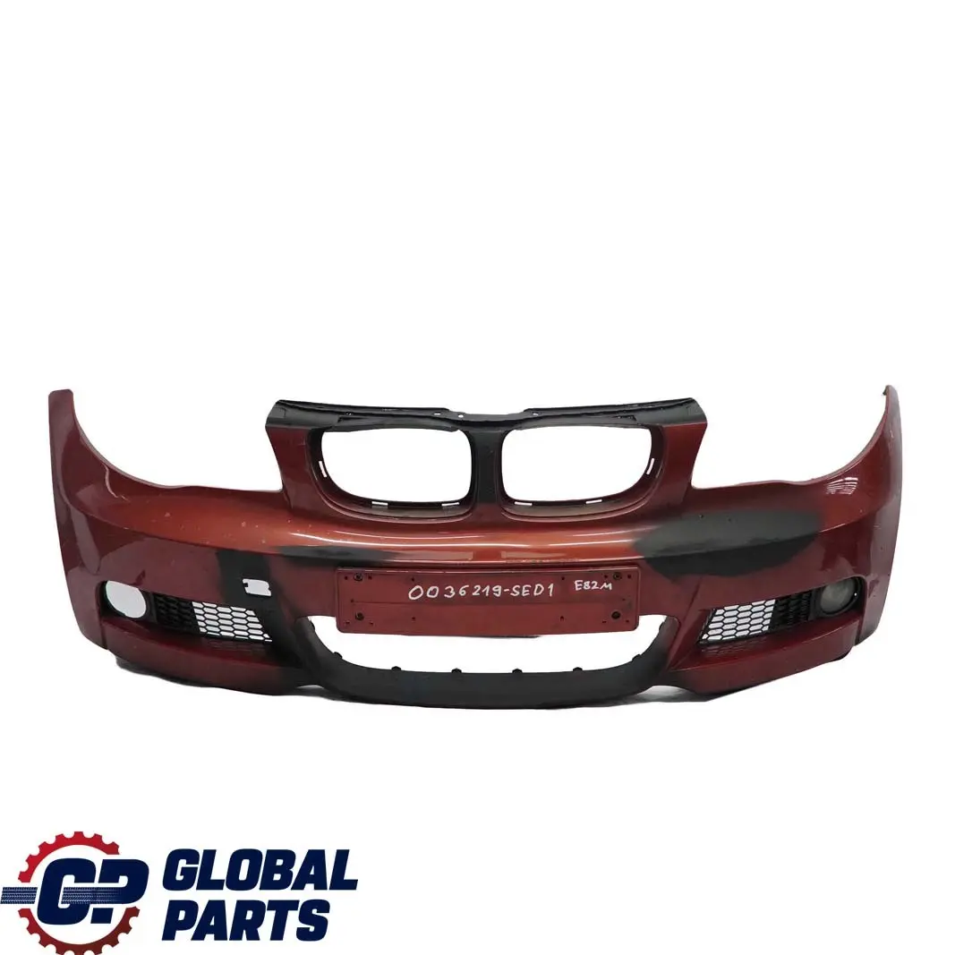 Front Bumper Trim Panel Sedonarot Red Metallic - A79 to BMW 1 E82 E88 1 M Sport with Part number 0036219 BMW 1 E82 E88 1 M Sport Front Bumper Trim Panel Sedonarot Red Metallic - A79 - SKU 0036219-SED1 - Part number 0036219