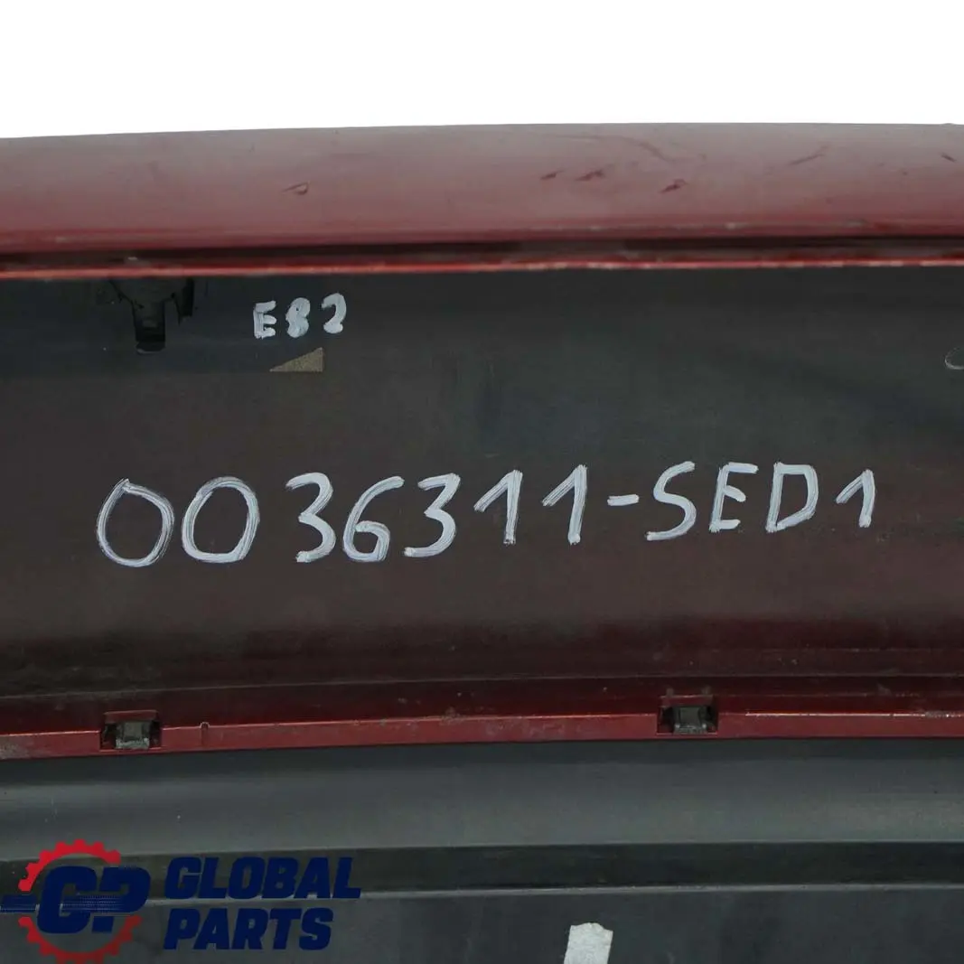Bumper Trim Panel Sedonarot Red Metallic - A79 to BMW 1 E82 E88 M Sport 1 Rear with Part number 0036311 BMW 1 E82 E88 M Sport 1 Rear Bumper Trim Panel Sedonarot Red Metallic - A79 - SKU 0036311-SED1 - Part number 0036311