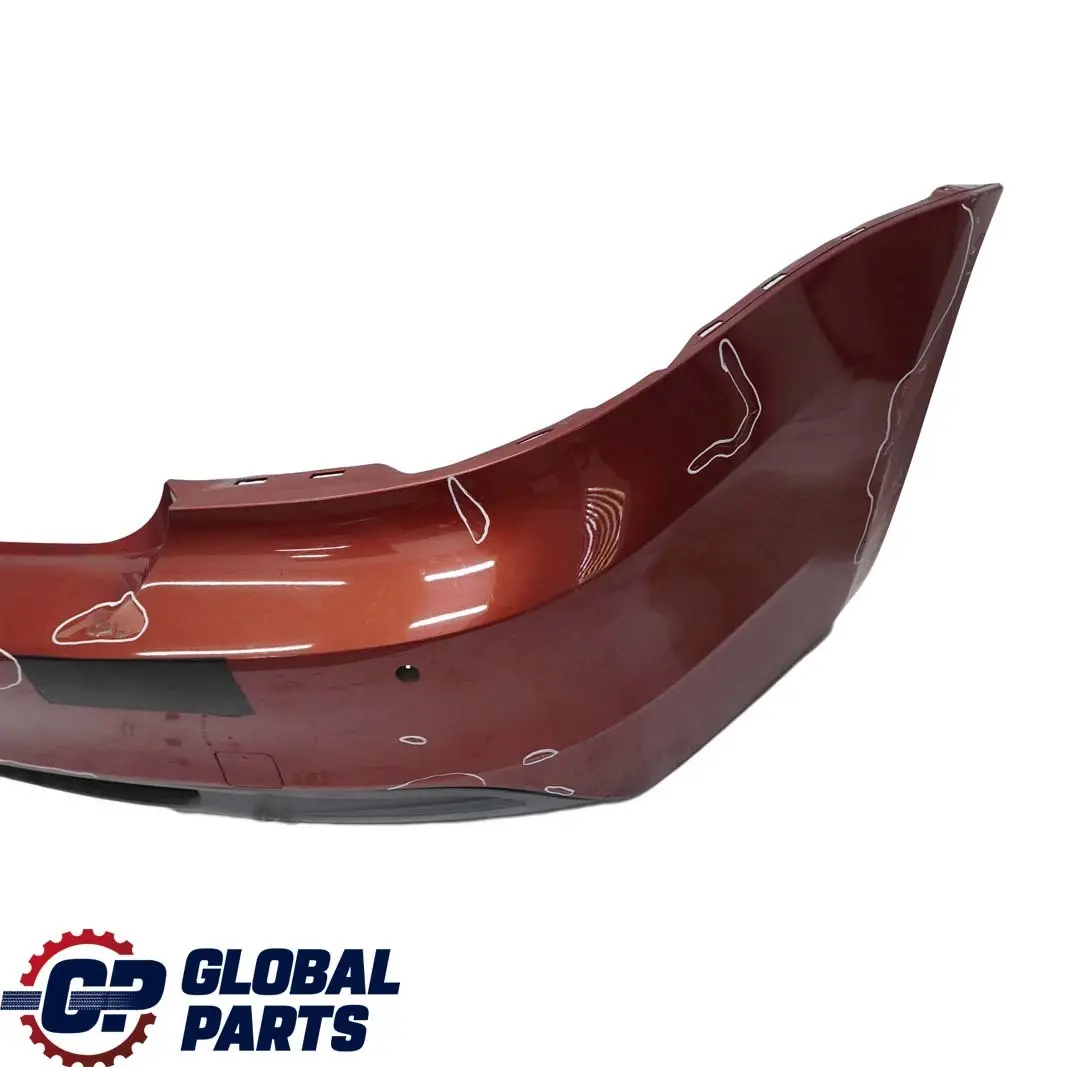 BMW 1 E82 E88 M Sport 1 Rear Bumper Trim Panel Sedonarot Red Metallic - A79 - SKU 0036311-SED1 - Part number 0036311