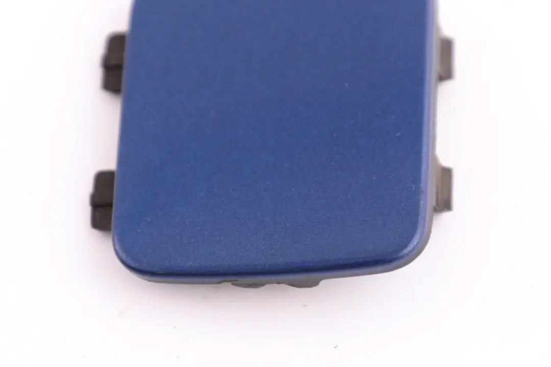 Towing Eye Flap BMW E81 E87 LCI Rear Bumper Monacoblau Metallic - A35 7166598 to with Part number 0036377 Towing Eye Flap BMW E81 E87 LCI Rear Bumper Monacoblau Metallic - A35 7166598 - SKU 0036377-MB - Part number 0036377