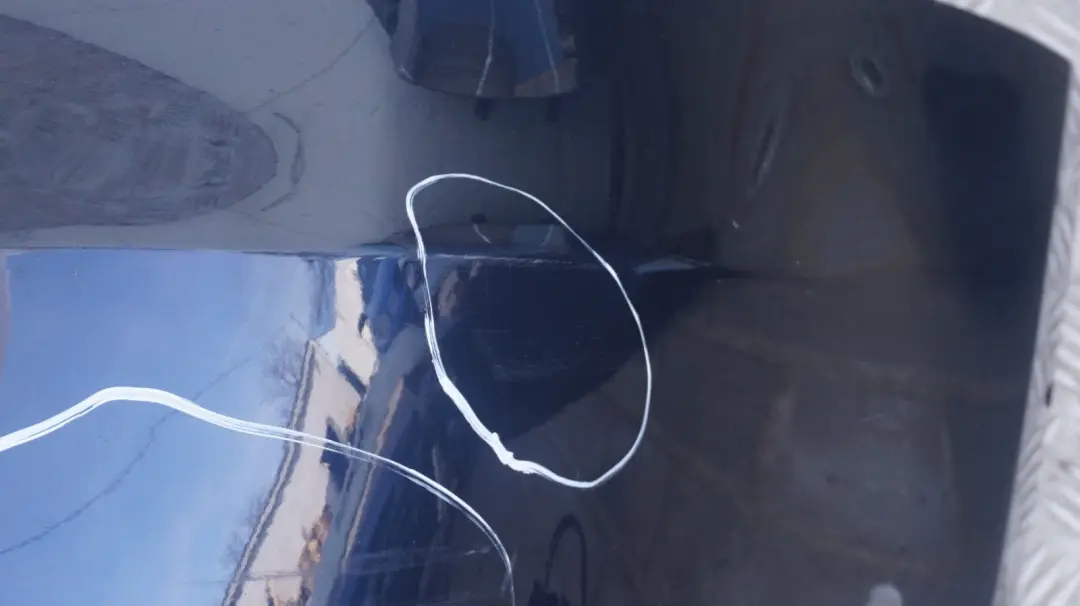 BMW 1 Series E82 E88 Trim Panel Bumper Rear Monacoblau Monaco Blue - A35 - SKU 0036627-MB - Part number 0036627