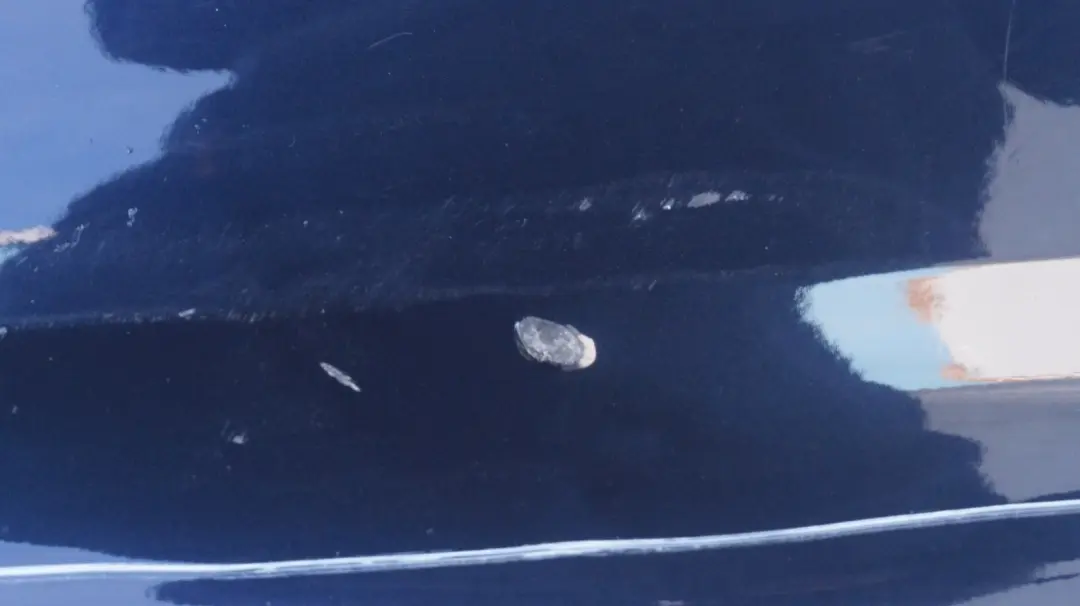 BMW 1 Series E82 E88 Trim Panel Bumper Rear Monacoblau Monaco Blue - A35 - SKU 0036627-MB - Part number 0036627