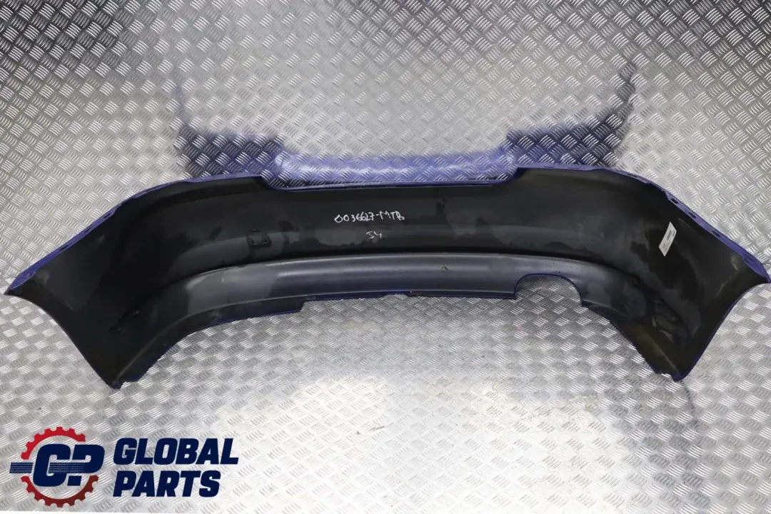 BMW 1 Series E82 E88 Trim Panel Rear Bumper Montegoblau Montego Blue - A51 - SKU 0036627-MTB - Part number 0036627
