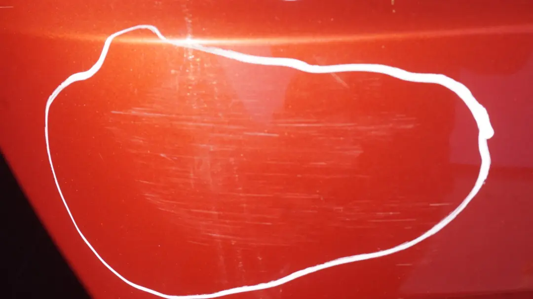 BMW 1 Series E82 E88 Trim Panel Bumper Rear Sedonarot Sedona Red - A79 - SKU 0036627-SED - Part number 0036627