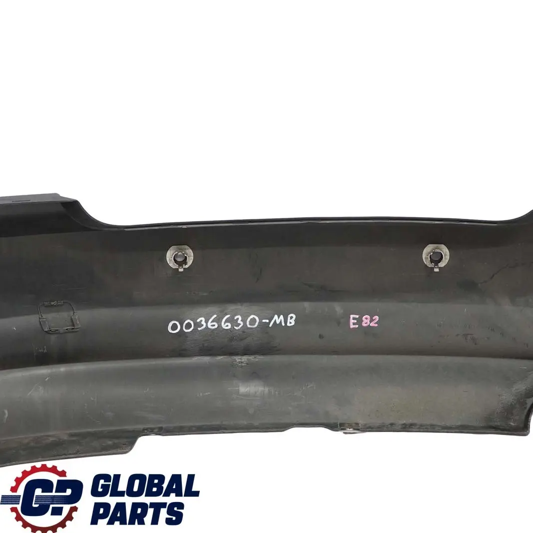 BMW E82 E88 Zderzak tylny tył pdc schwarz - SKU 0036630-MB - Numer Części 0036630