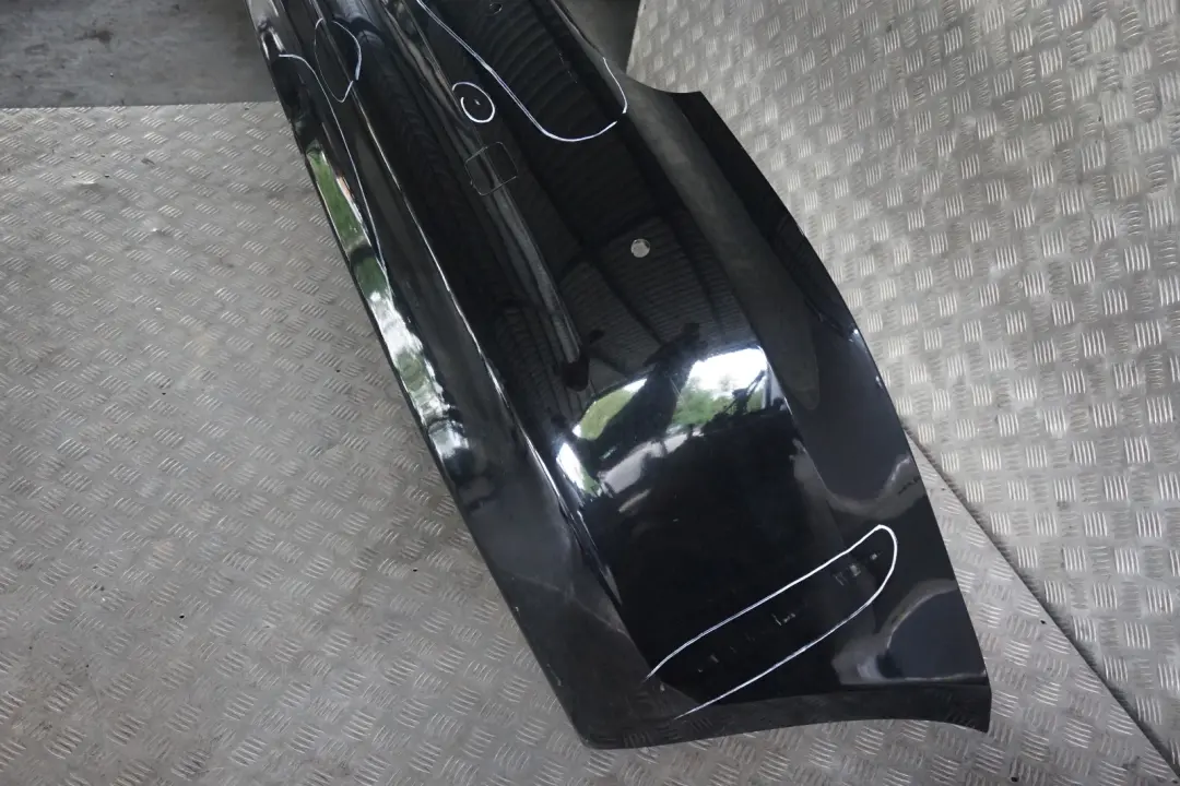 BMW E82 E88 Zderzak tylny tył pdc schwarz - SKU 0036630-SCH - Numer Części 0036630