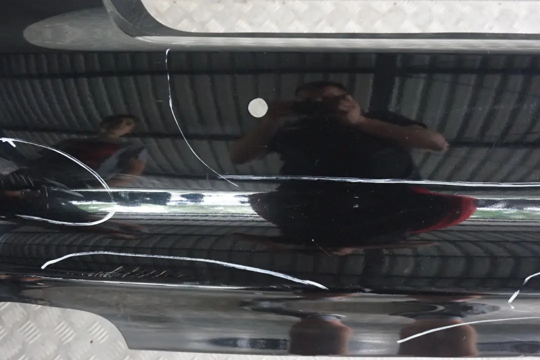 BMW E82 E88 Zderzak tylny tył pdc schwarz - SKU 0036630-SCH - Numer Części 0036630
