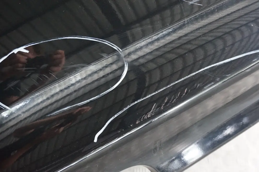BMW E82 E88 Zderzak tylny tył pdc schwarz - SKU 0036630-SCH - Numer Części 0036630
