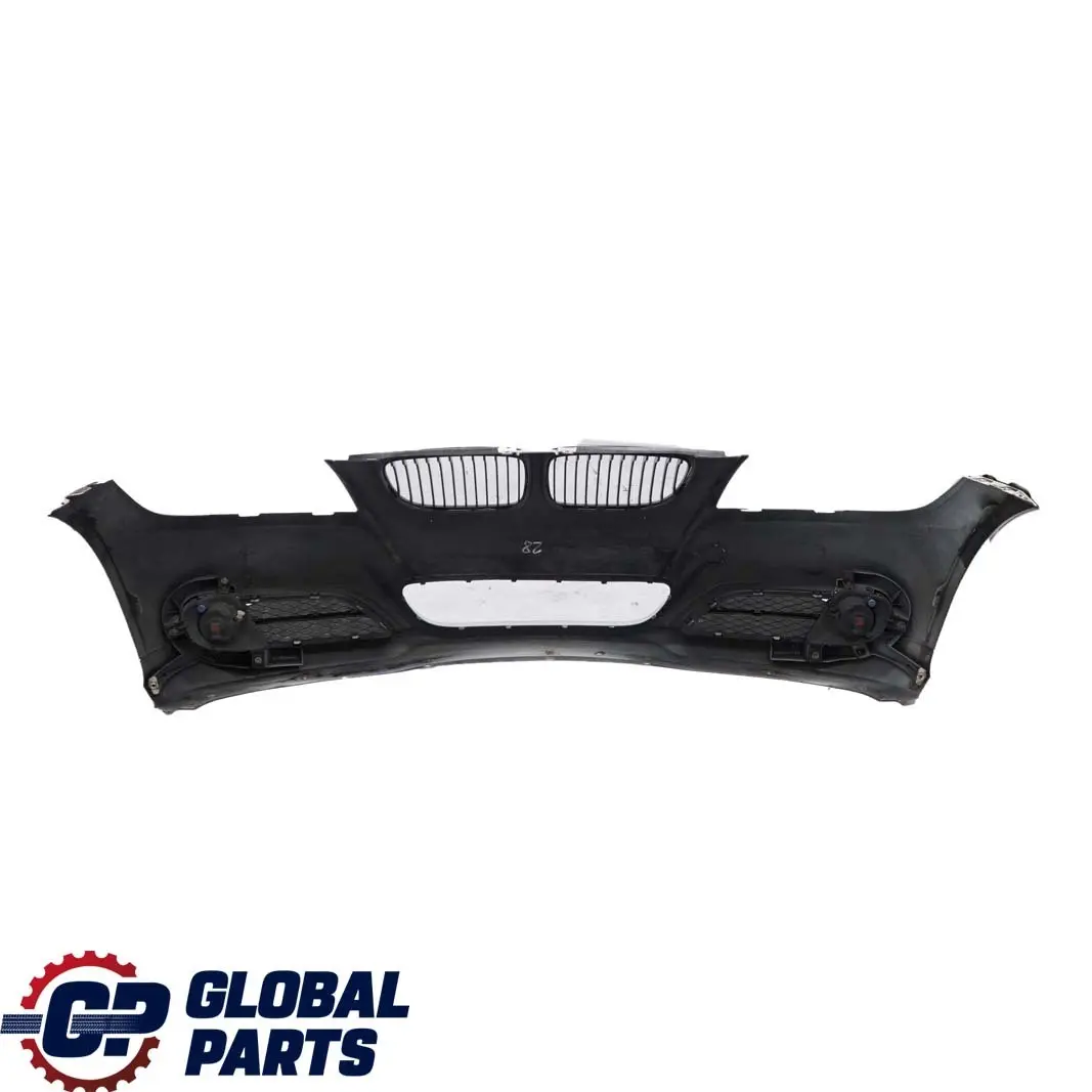 BMW E90 E91 LCI Front Bumper Trim Panel Complete Alpinweiss 3 White - 300 - SKU 0036837-AW - Part number 0036838