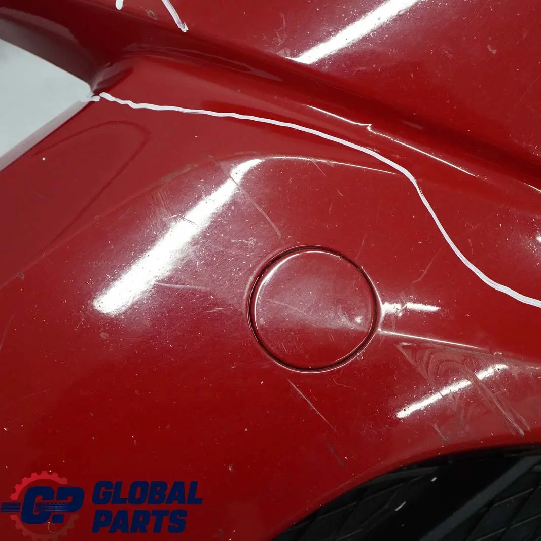 BMW 3 E90 E91 LCI Front Bumper Trim Panel Complete Karmesinrot Crimson Red A61 - SKU 0036837-KAR - Part number 0036838