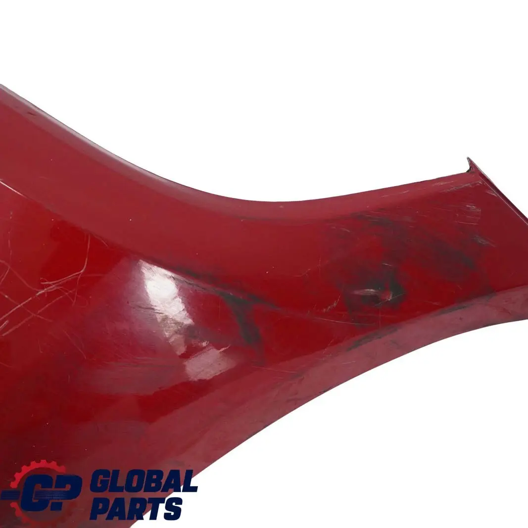 BMW 3 E90 E91 LCI Front Bumper Trim Panel Complete Karmesinrot Crimson Red A61 - SKU 0036837-KAR - Part number 0036838